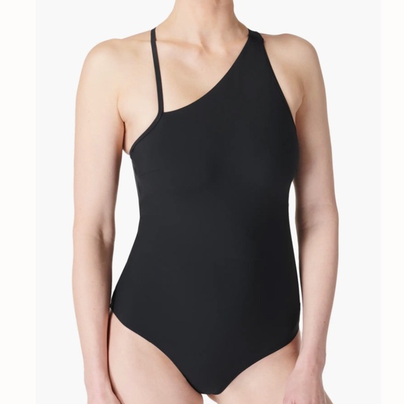 Sweaty Betty - Fiji Asymmetric One-Piece Swimsuit - Picture 1 of 14